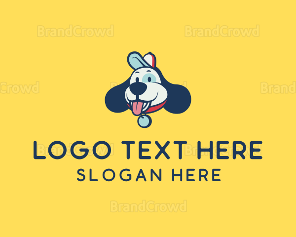 Pet Dachshund Dog Logo