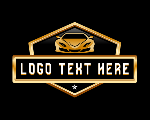 Detailing - Deluxe Car Detailing logo design