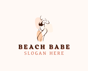 Bikini Body Woman logo design