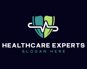 Lifeline Healthcare Shield logo design