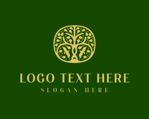 Gardener - Luxury Abstract Tree logo design