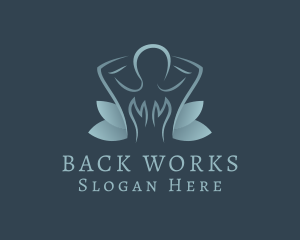 Back - Spa Massage Salon logo design