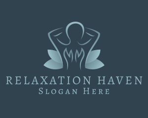 Massage - Spa Massage Salon logo design