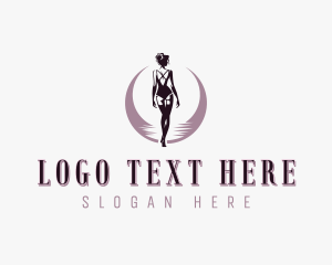 Beauty - Sexy Lingerie Feminine logo design