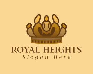 Highness - People Luxury Crown logo design