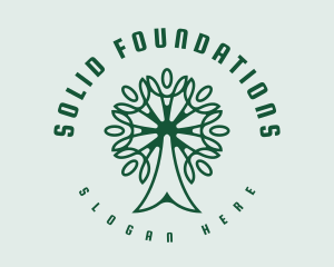 Eco Friendly - Human Tree Community logo design