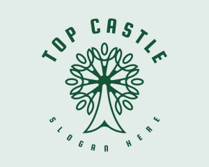 Environmental - Human Tree Community logo design