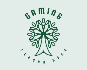 Social - Human Tree Community logo design