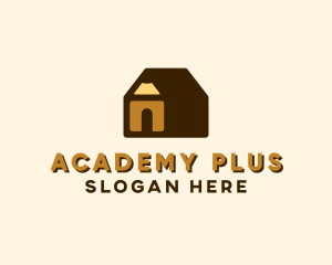 Pencil House School  logo design