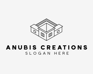 Mansion House Architecture logo design