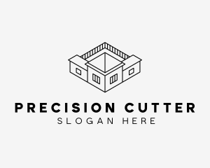 Mansion House Architecture logo design