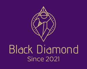 Diamond Rocky Mountain logo design