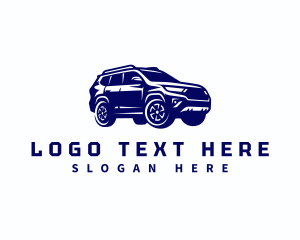 Sports Utility Vehicle - Automotive Mechanic Garage logo design