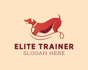 Pet Dog Leash  logo design