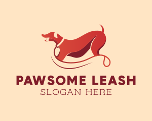 Leash - Pet Dog Leash logo design