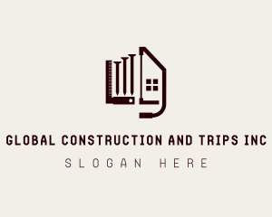 Repairman Construction Tools logo design