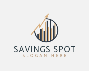 Premium Finance Graph logo design