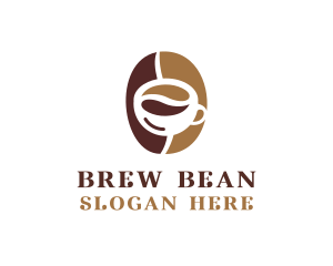 Coffee - Coffee Bean Cafe logo design