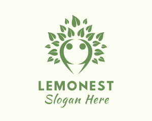 Vegetarian - Human Leaf Organization logo design