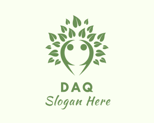 Vegan - Human Leaf Organization logo design