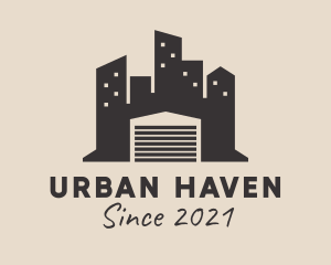 Urban Warehouse Building  logo design