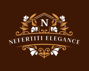 Floral Elegant Ornament logo design