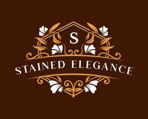 Floral Elegant Ornament logo design