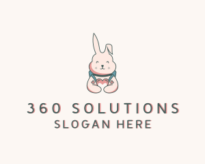 Bunny Rabbit Veterinary logo design