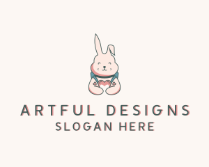 Bunny Rabbit Veterinary logo design