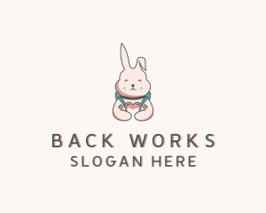 Bunny Rabbit Veterinary logo design