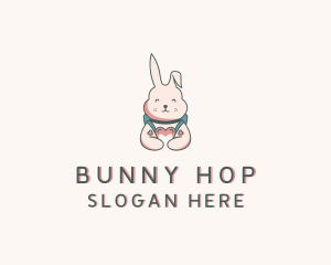 Bunny Rabbit Veterinary logo design