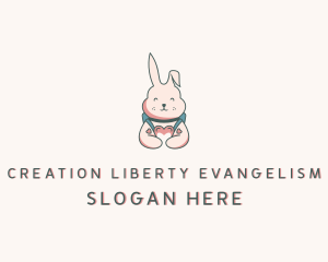 Bunny Rabbit Veterinary logo design