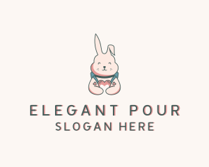 Bunny Rabbit Veterinary logo design