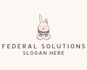 Bunny Rabbit Veterinary logo design