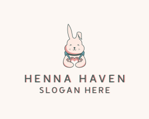 Bunny Rabbit Veterinary logo design