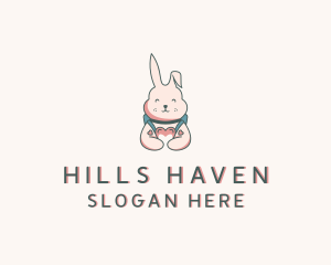 Bunny Rabbit Veterinary logo design