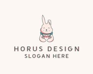 Bunny Rabbit Veterinary logo design