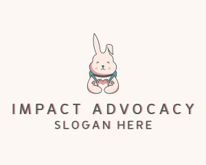 Bunny Rabbit Veterinary logo design