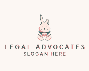 Bunny Rabbit Veterinary logo design