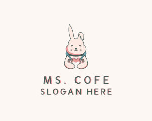 Bunny Rabbit Veterinary logo design