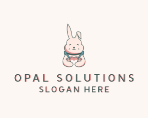 Bunny Rabbit Veterinary logo design