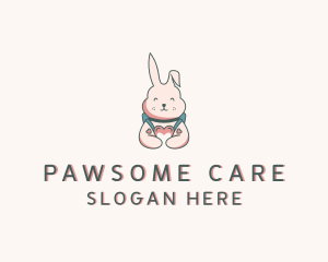 Bunny Rabbit Veterinary logo design