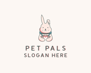 Bunny Rabbit Veterinary logo design