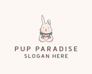 Bunny Rabbit Veterinary logo design