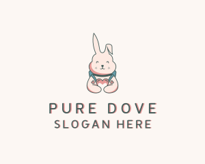 Bunny Rabbit Veterinary logo design