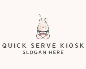 Bunny Rabbit Veterinary logo design