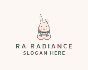 Bunny Rabbit Veterinary logo design