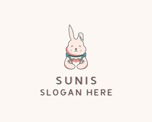 Bunny Rabbit Veterinary logo design