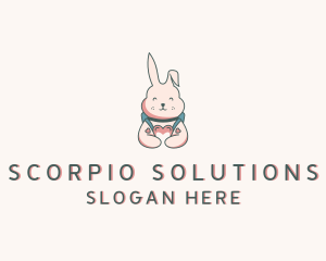 Bunny Rabbit Veterinary logo design