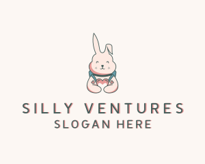 Bunny Rabbit Veterinary logo design